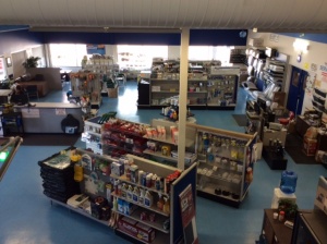 Interior of Sterling Trailer Parts and Equipment Store.